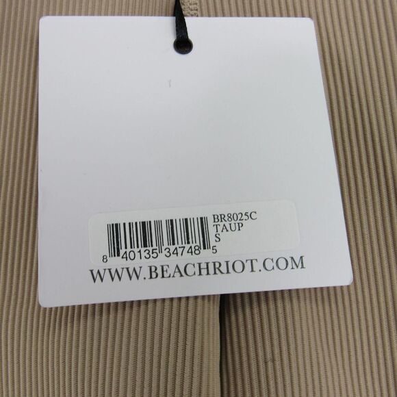 Beach Riot Women’s Glitter Anna Tank and Leggings Set in Tan Sz S - Picture 8 of 8